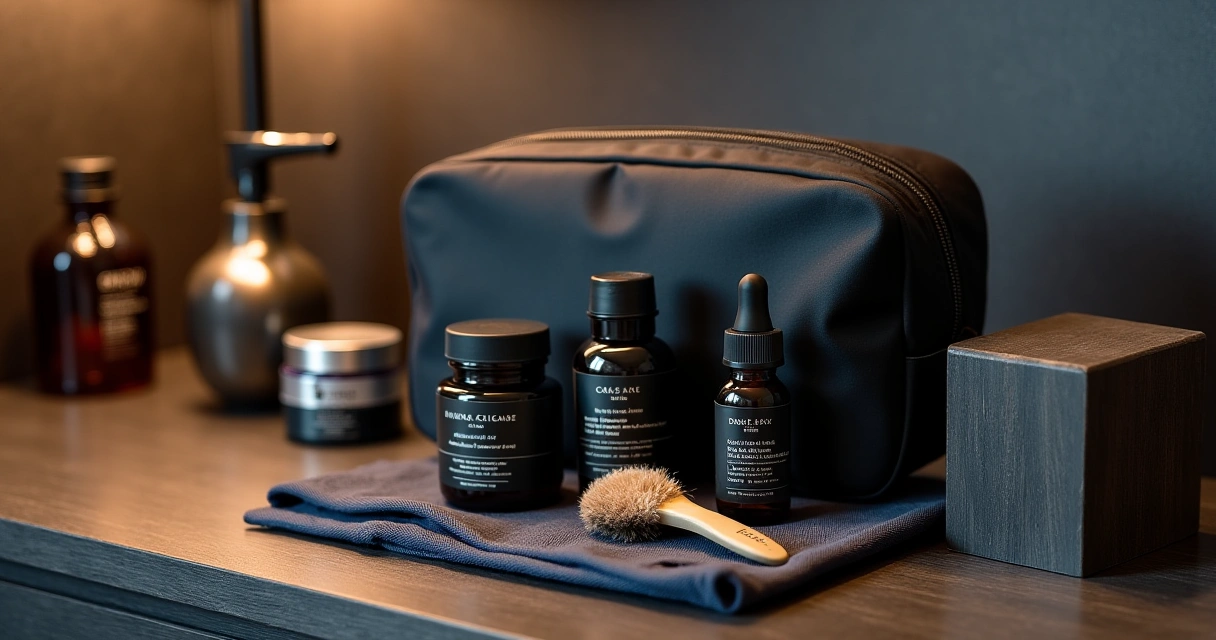 Travel Toiletry Bag Checklist for Men Who Pack Light