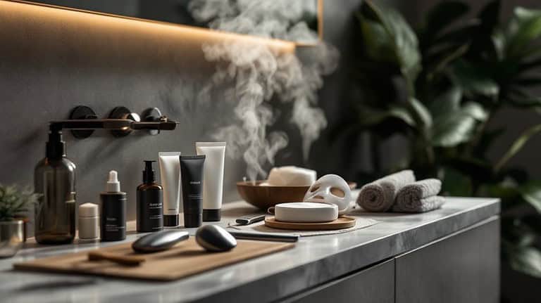 men s at home spa tools