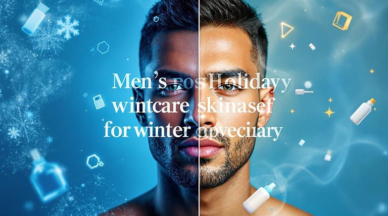 winter skincare for men